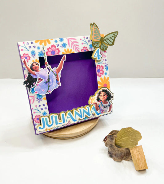 Encanto-Inspired Photo Frame | Maribel & Isabella | Butterfly Keepsake Mi tienda