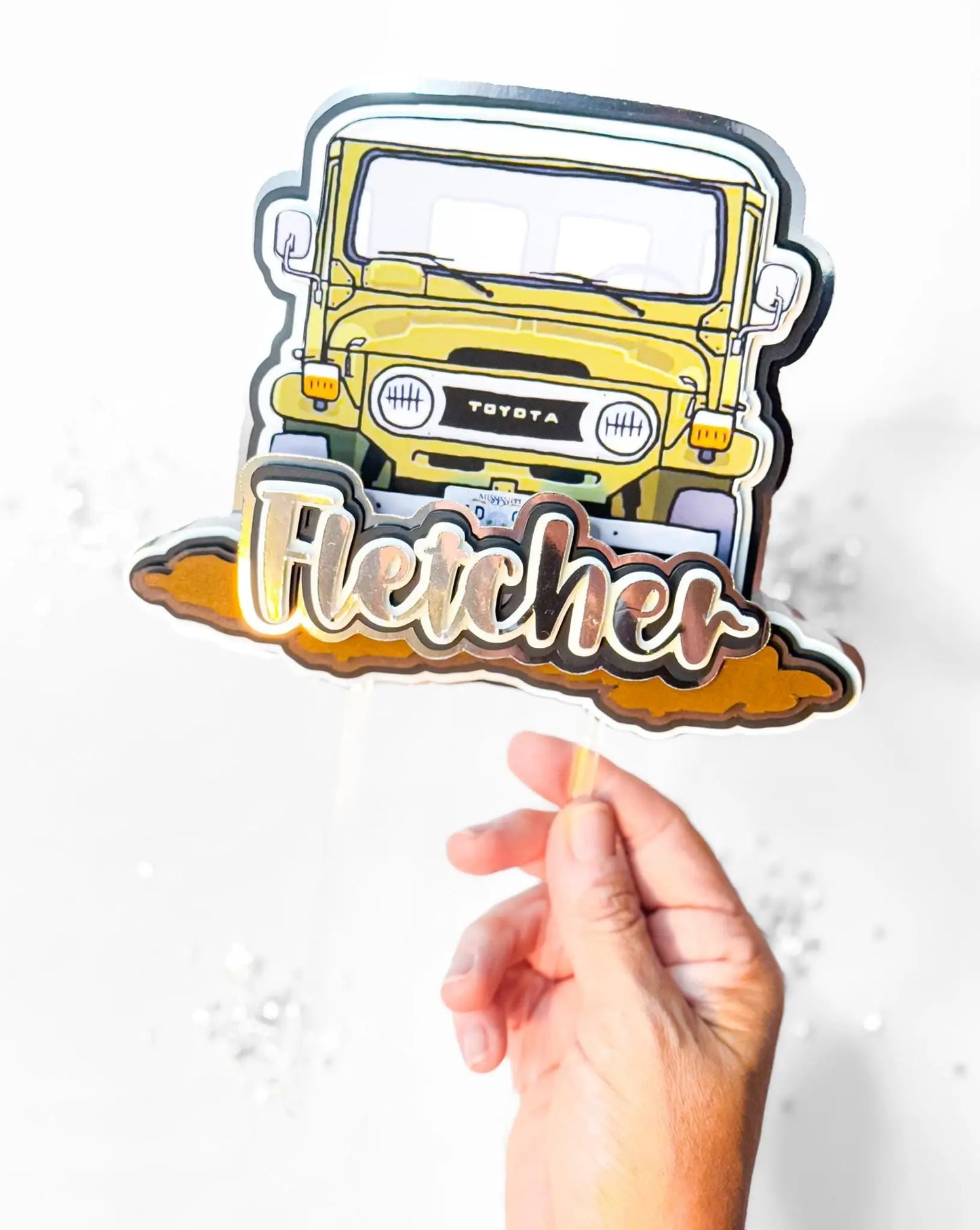 Off Road Cake Topper Jeep Party Decorations Custom Vehicles Cake Topper 4x4 Birthday Jeep Inspired Party Toyota Enthusiasts Off Road Party Mi tienda