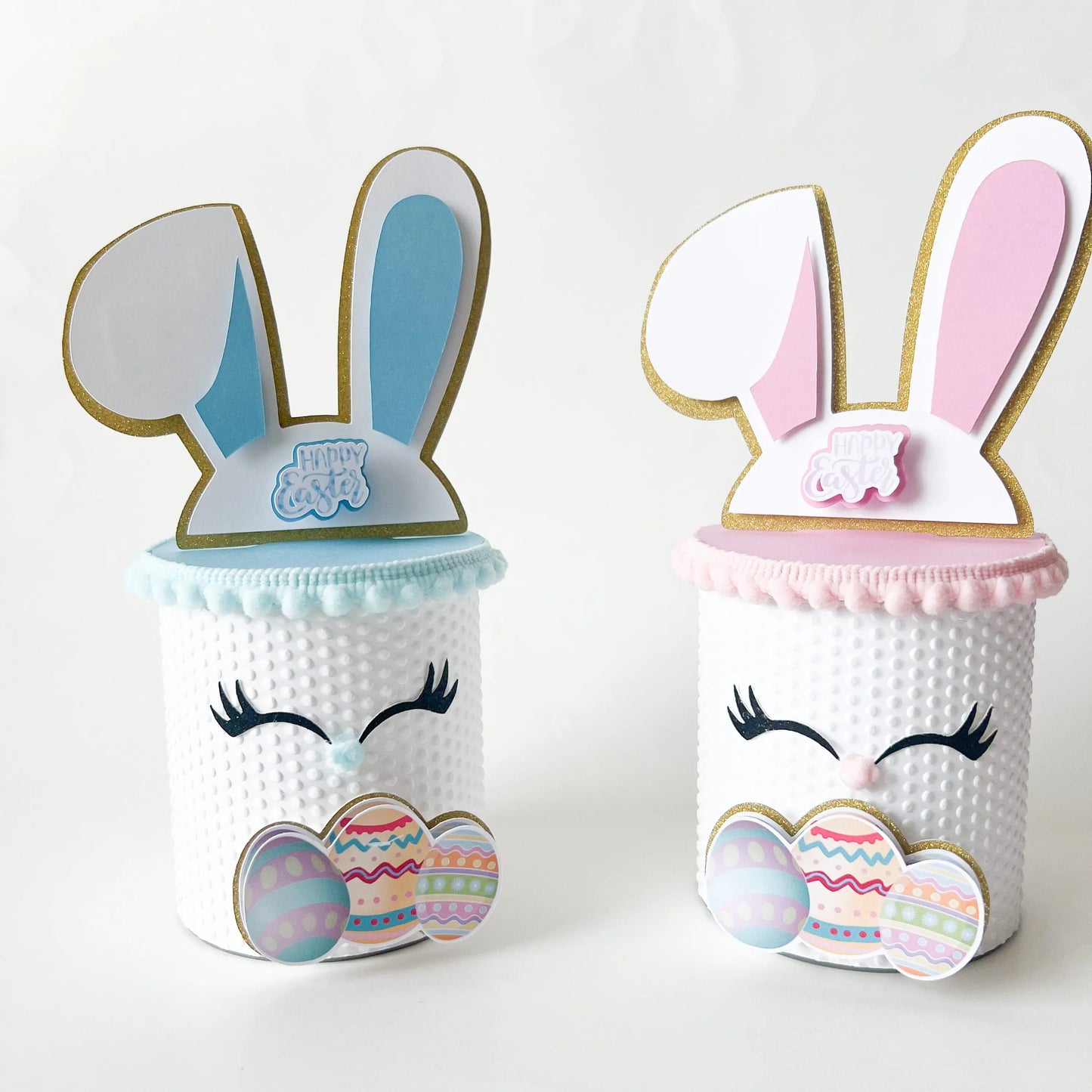 Classroom Easter Favors – Bulk 1.3oz Snack Cans with Name, Bunny Theme Mi tienda