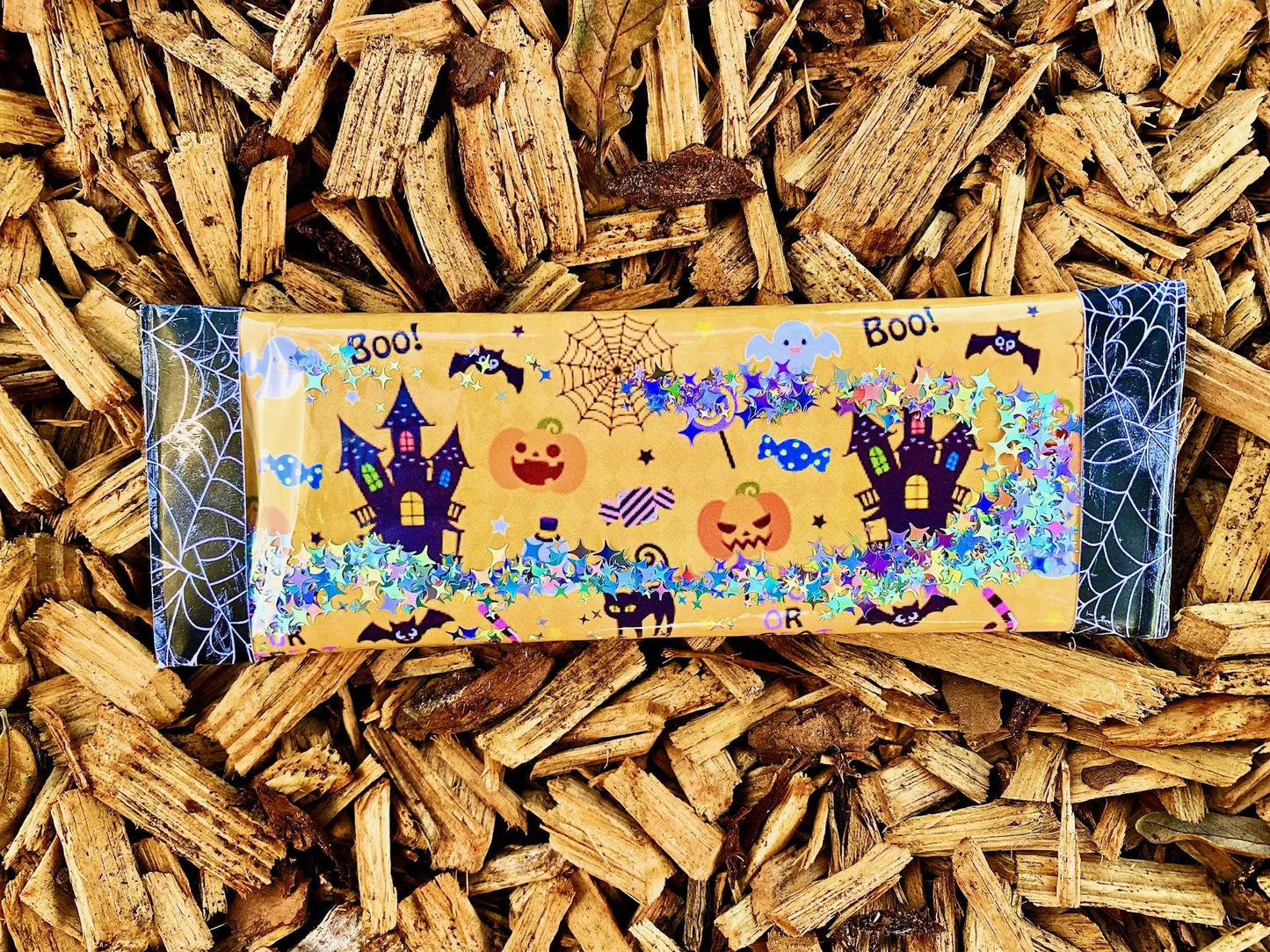 Orange Halloween Treat & Activity Box – Boys Party Favor Kit, School Halloween Gift, Craft Set Mi tienda