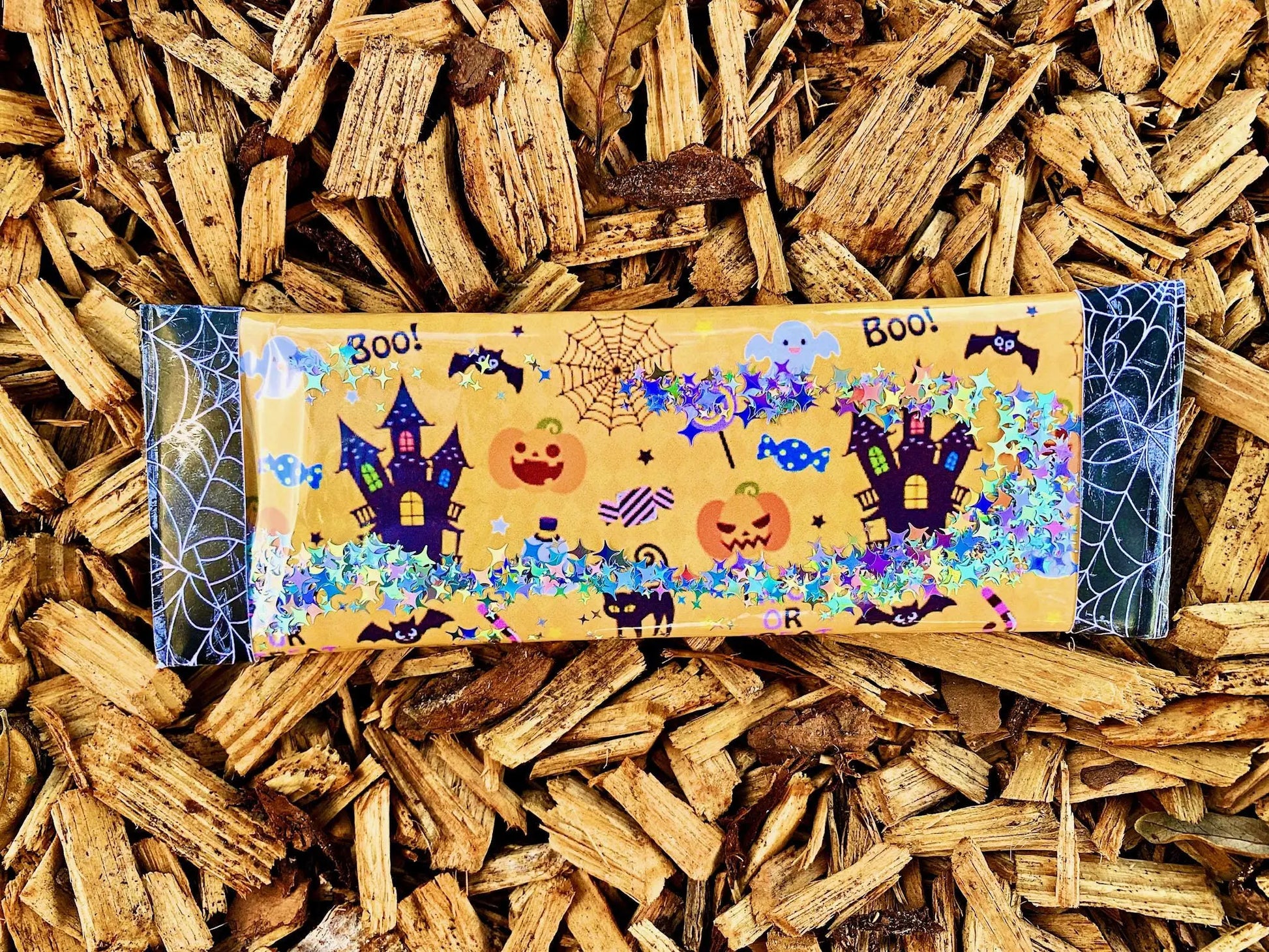 Orange Halloween Treat & Activity Box – Boys Party Favor Kit, School Halloween Gift, Craft Set Mi tienda