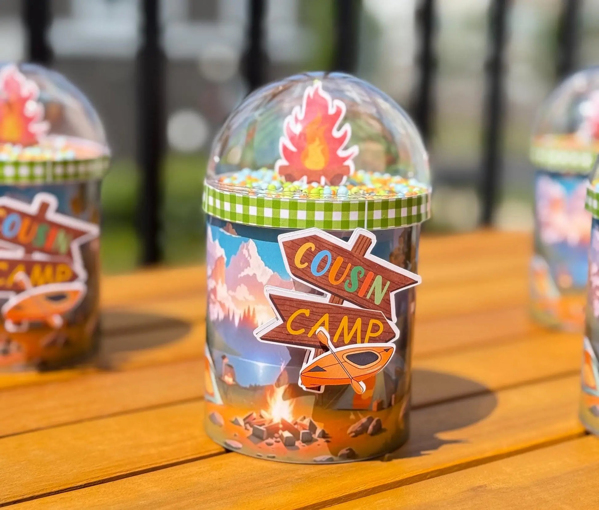 Camping Birthday Party Favors – Personalized Pringles Snacks, Campfire Theme Birthday Supplies, Outdoor Party Decor Mi tienda
