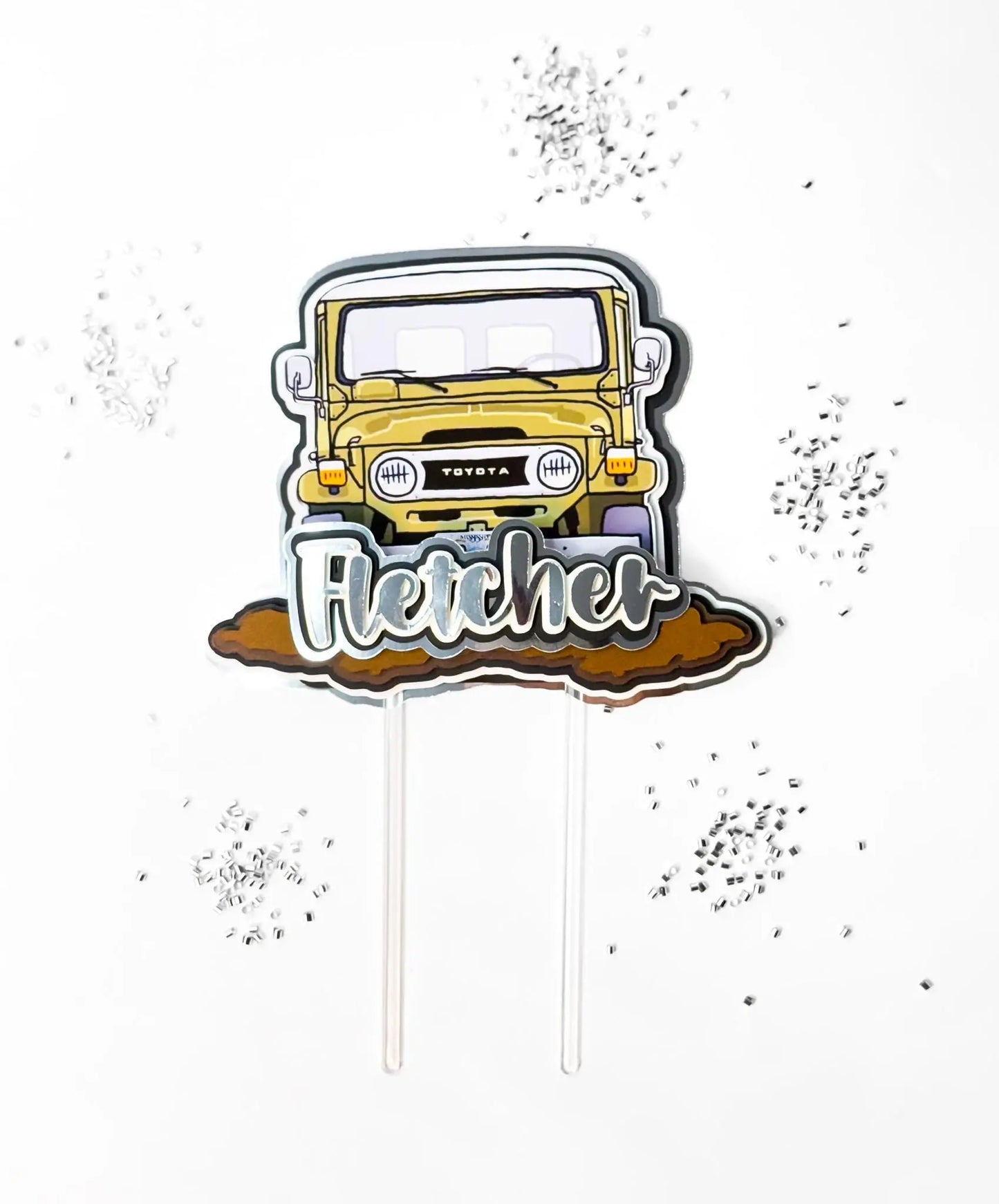 Off Road Cake Topper Jeep Party Decorations Custom Vehicles Cake Topper 4x4 Birthday Jeep Inspired Party Toyota Enthusiasts Off Road Party Mi tienda