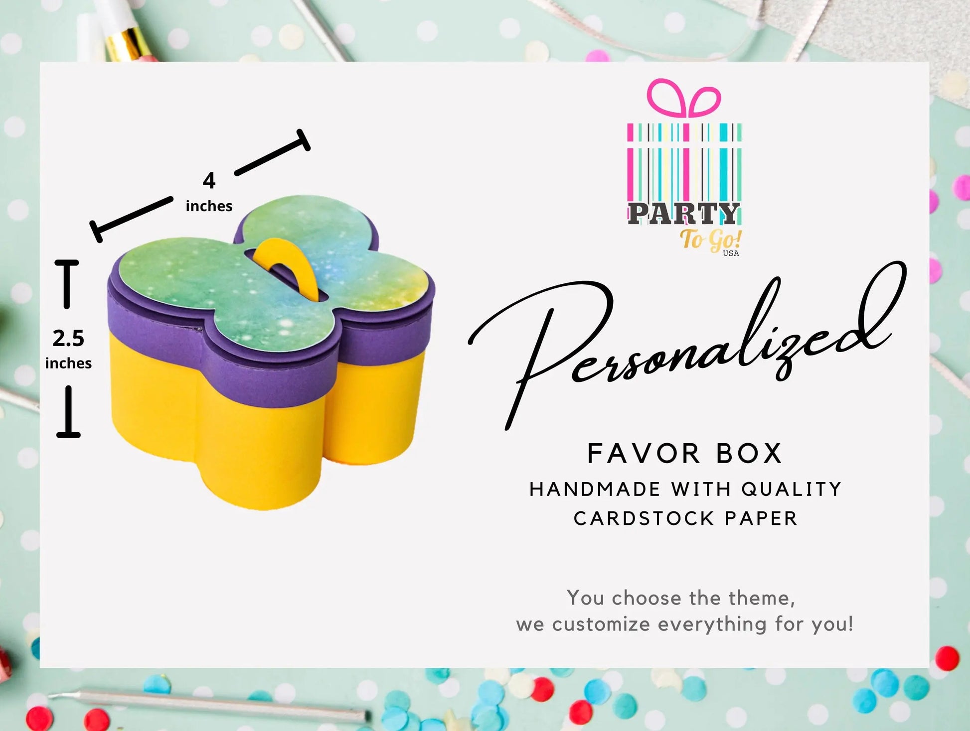 Encanto Butterfly Favor Box | Magical Birthday Party Favor Boxes | Encanto Birthday Decorations, Kids Favor Container Mi tienda
