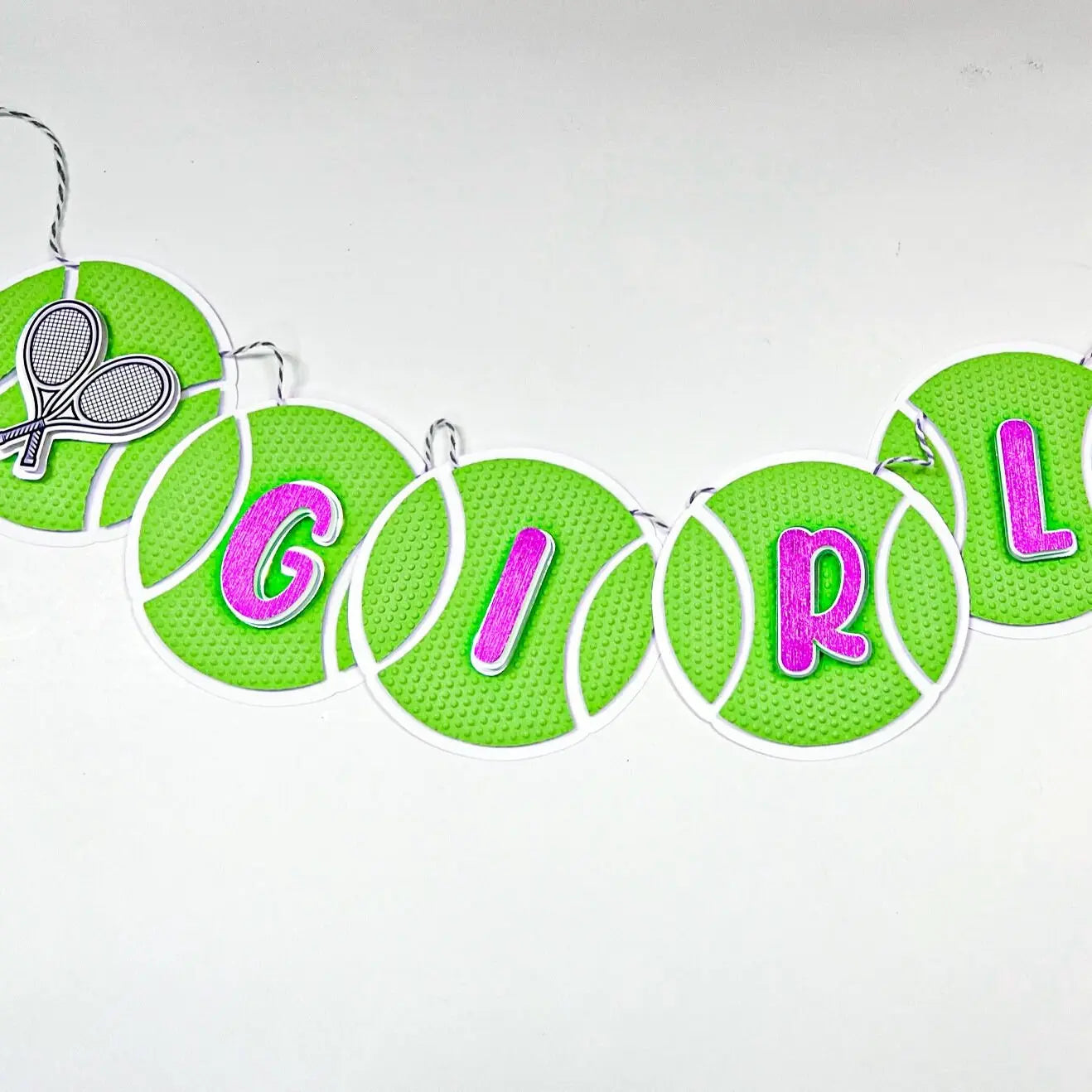 Tennis Birthday Banner, Tennis Party Decorations, Tennis Birthday Theme, Banner Flags Sports, Tennis Ball,Sports Happy Birthday Banner Mi tienda