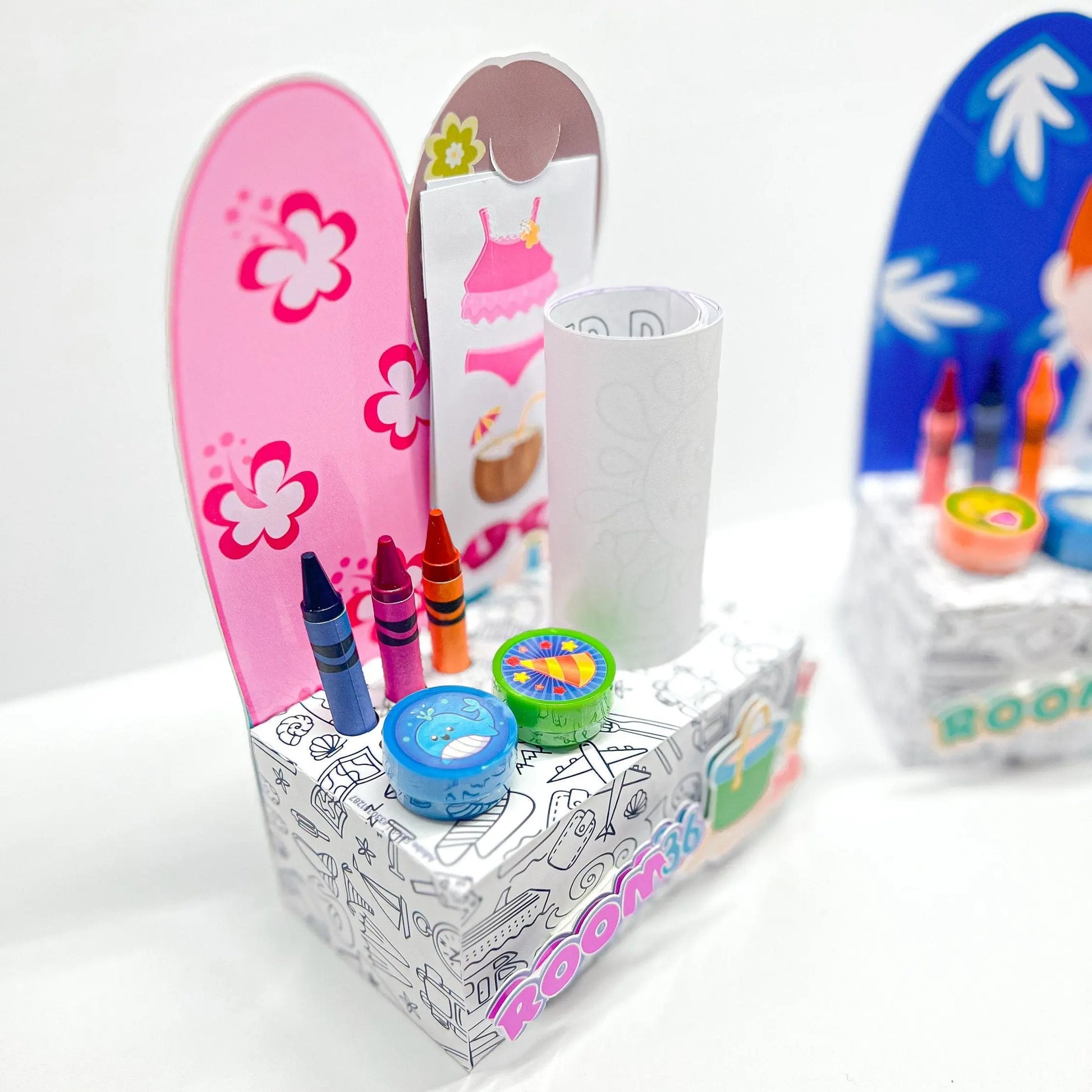 Summer Gift Box - Tropical Party Favors - Beach Party Goodie Box - Classroom Summer Gift - Luau Kids Party Favor - Pool Party Supplies Mi tienda