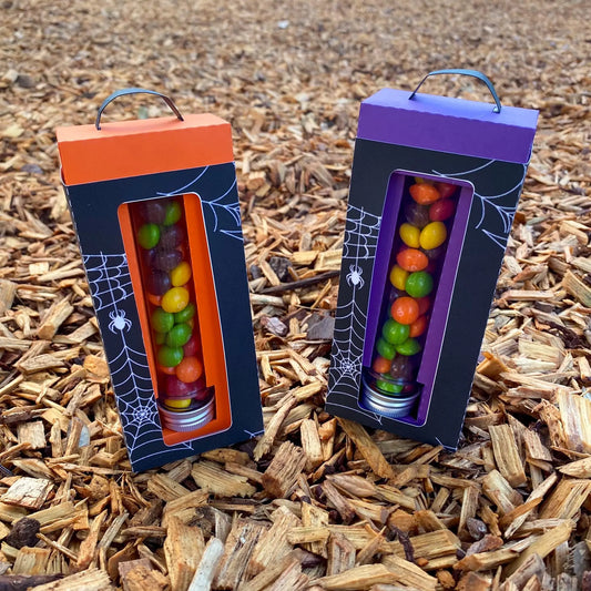 Halloween Candy Tubes – Colorful Party Favor for Trick-or-Treat, Fall Gatherings & Events Mi tienda