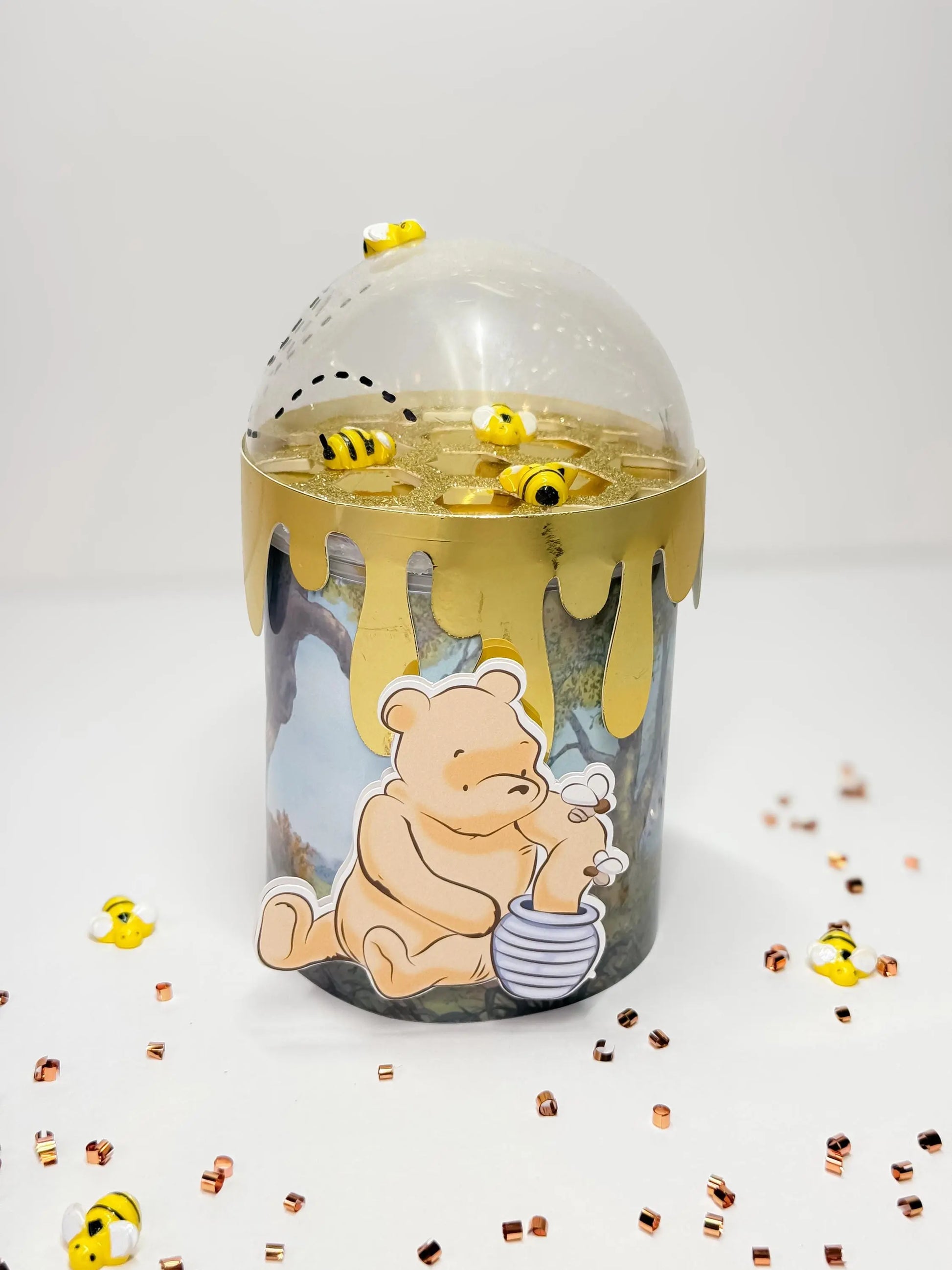 Winnie the Pooh Party Favors: Honey Pot Pringles Cans Mi tienda