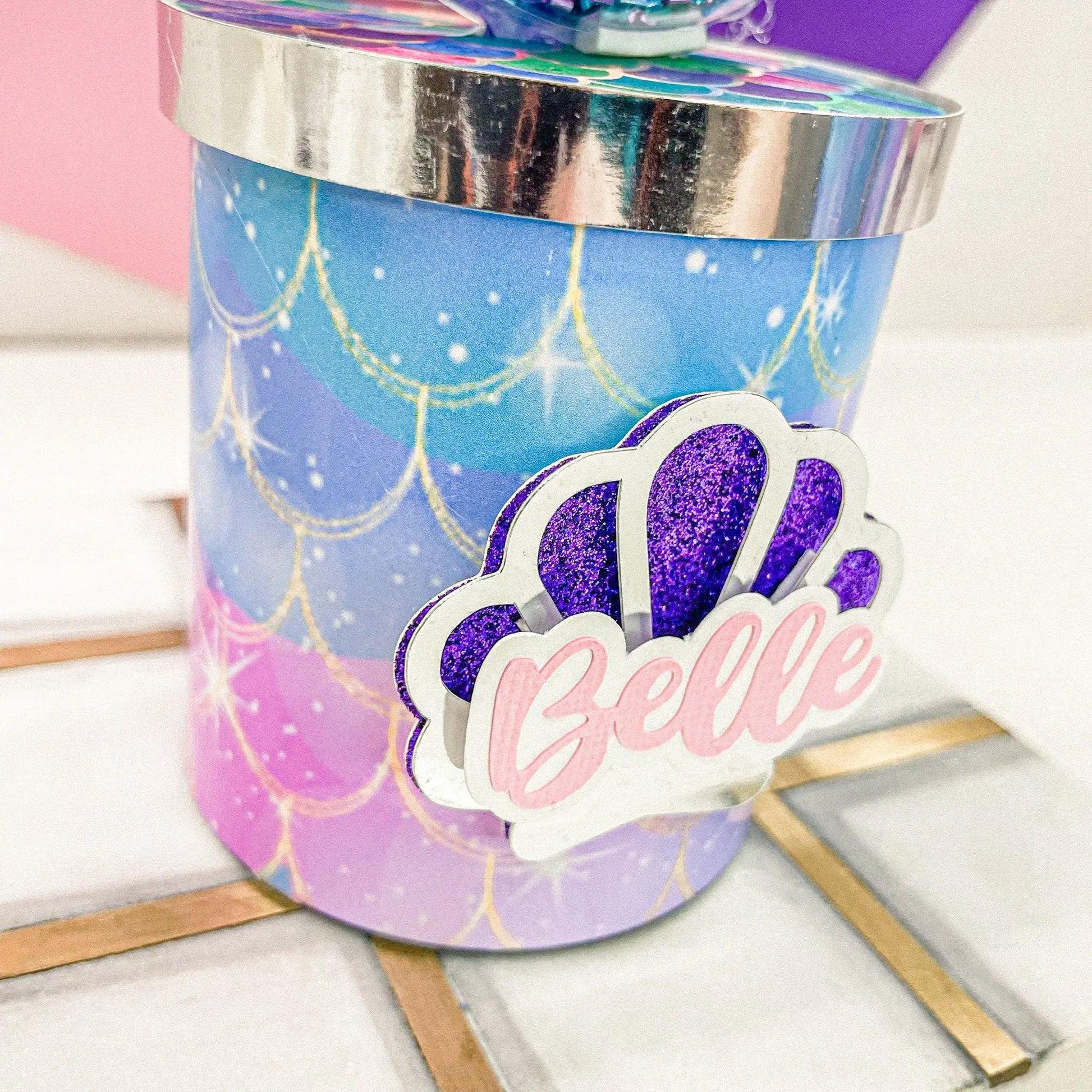 Mermaid Party Favor, Mermaid Party Decorations, Mermaid Birthday, Mermaid Tail, Mermaid Chips Can Mi tienda