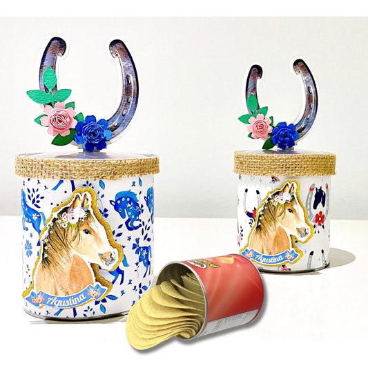 Personalized Rodeo Chips Cans – Cowgirl Birthday Favors – Western Party Decorations – First Rodeo Party Favor – Custom Pringles Can Mi tienda