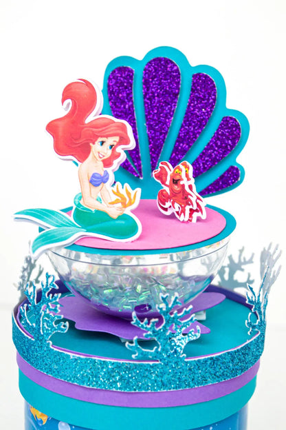 Little Mermaid Party Favors, Mermaid Party Decorations, Little Mermaid Birthday Decorations, Princess Decor, Mermaid Potatoes Chips Can Mi tienda