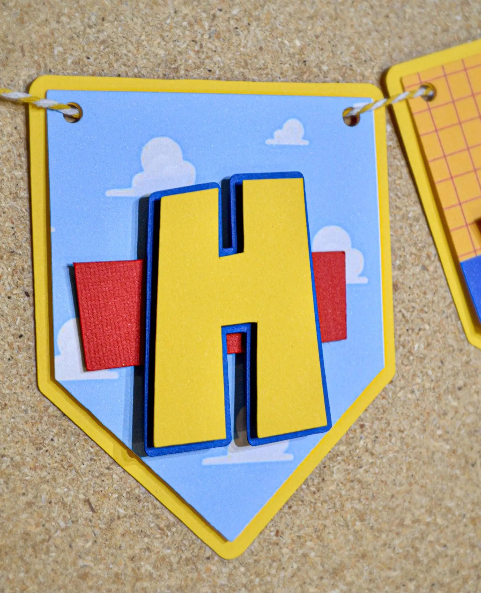 Toy Story Birthday Banner - Woody Theme, Customizable Party Decor, Cowboy Birthday Banner, Toy Story Party Decorations, Personalized Banner Mi tienda