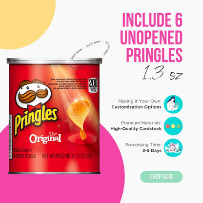 Personalized Pringles Can Chips – Custom Party Snacks for Birthdays & Baby Showers Mi tienda