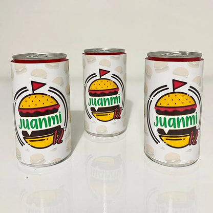 Fast Food Party Decorations, Burger Birthday Bundle with Custom Name Letters, Fries Favor Boxes, Happy Banner, Soda Wraps, Pringles Mi tienda