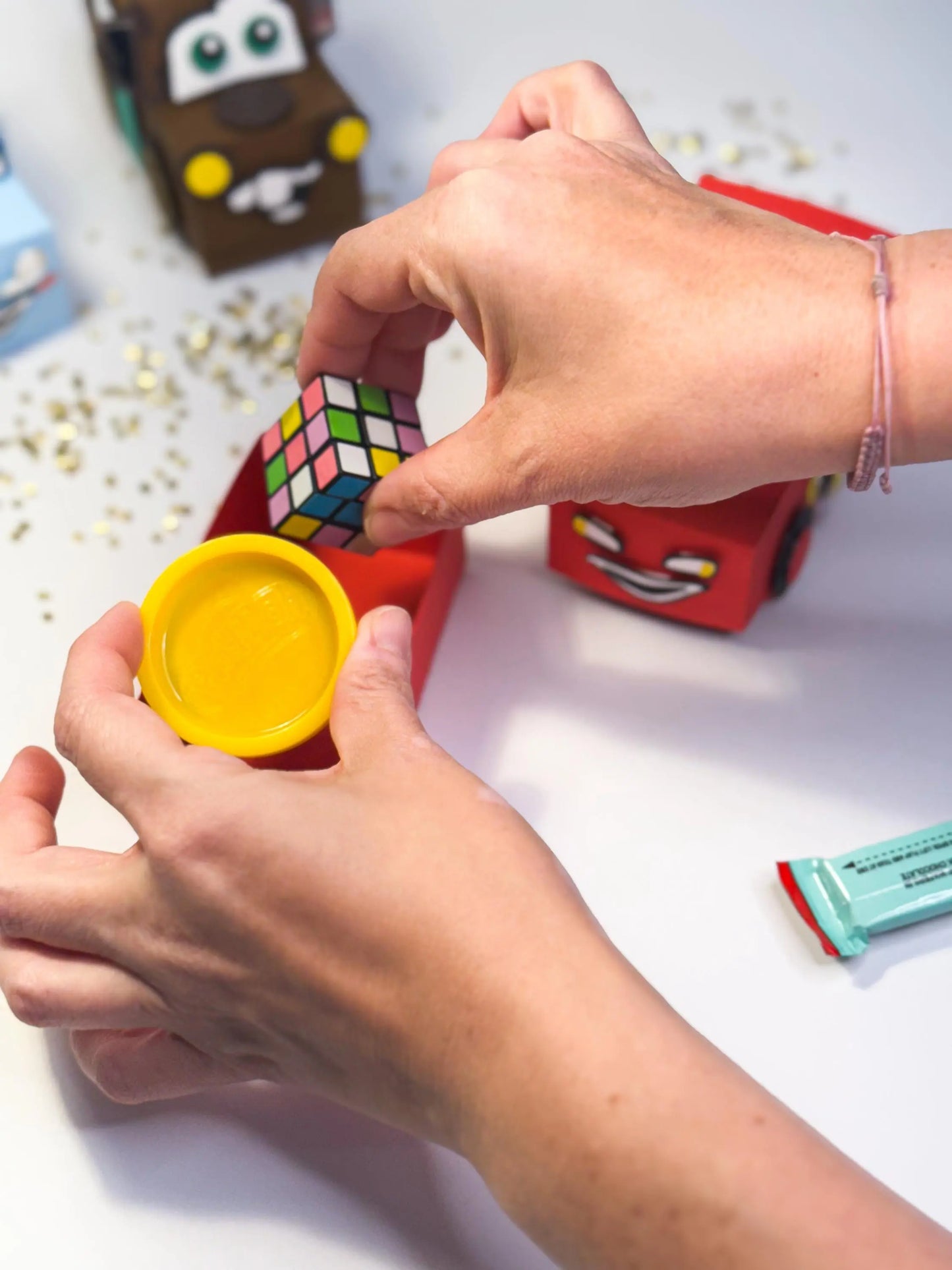 Cars Party Favors - Candy Boxes & Treat Holders | Personalized Kids Party Supplies | Cars-Themed Birthday Favors - Set of 4 Mi tienda