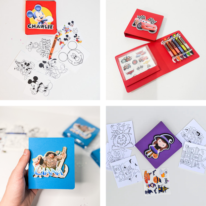 Custom Kids Coloring Book – Personalized Activity Book