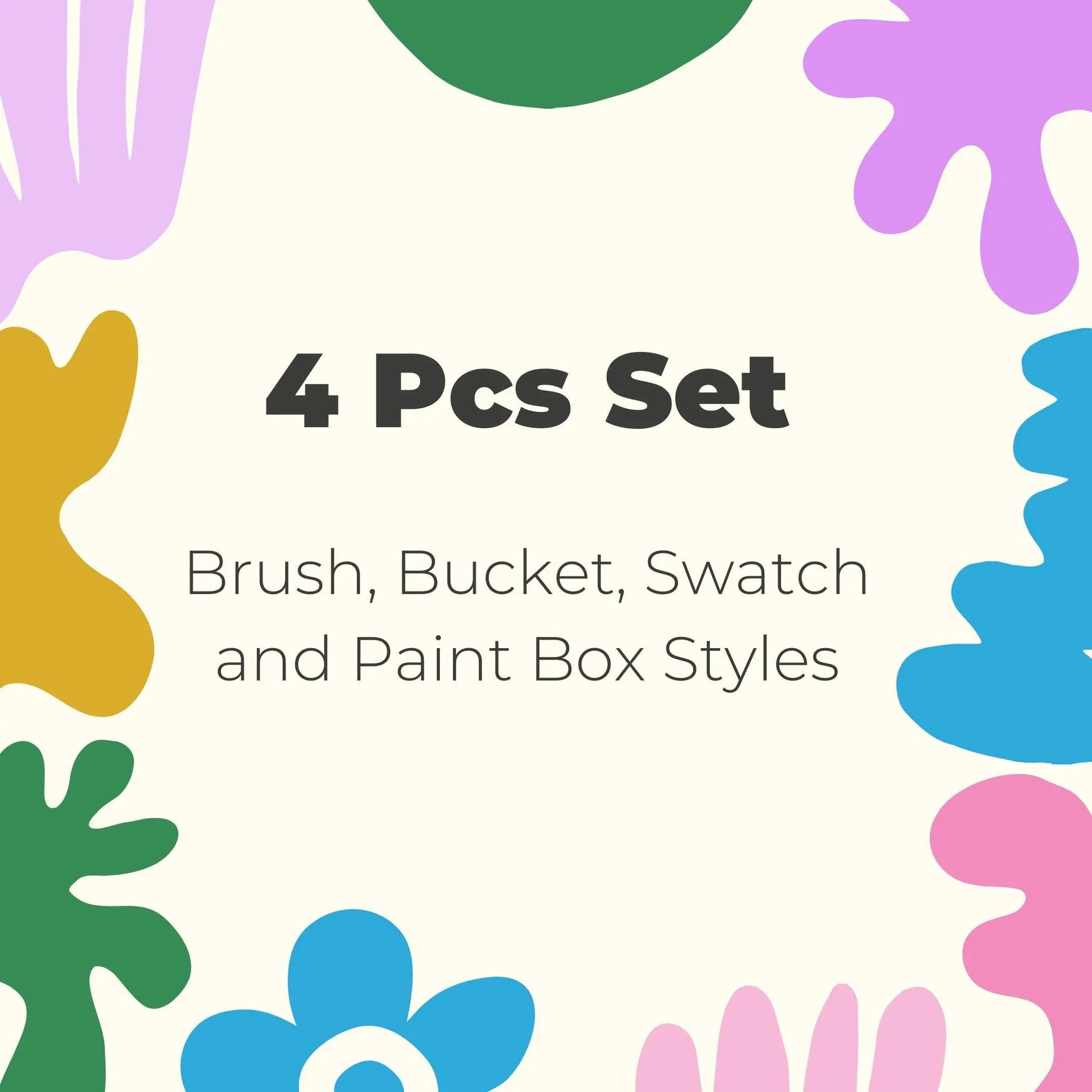 Personalized Paint-Themed Party Favor Boxes – Fun Art Candy Holders for Kids’ Birthday Celebrations – 4 Pcs Mi tienda