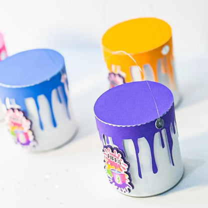 Paint Party Favors Art Birthday Party Art Party Favor Art Party Decorations Painting Party Kids Party Favor Paint Chips Can Mi tienda