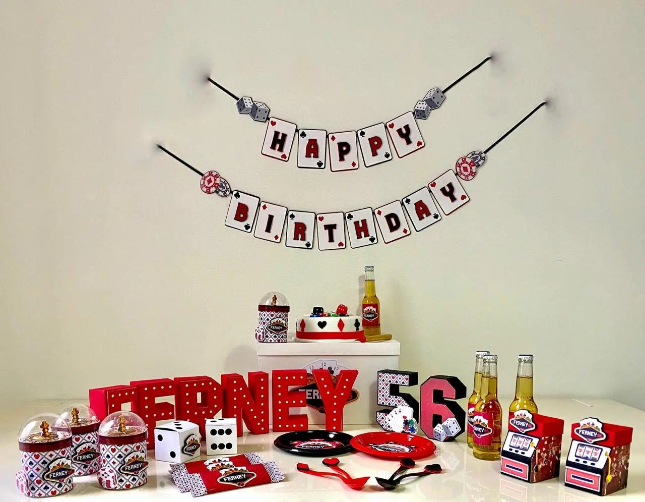 Casino Party Favors, Casino Night Poker Party Decorations, Poker Birthday, Casino Potatoes Chips Can Mi tienda