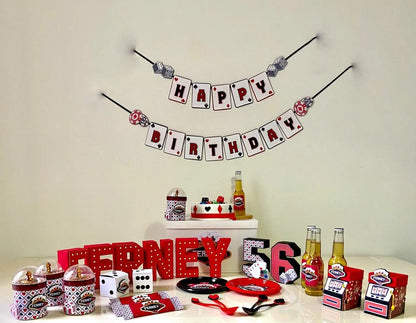 Casino Party Favors, Casino Night Poker Party Decorations, Poker Birthday, Casino Potatoes Chips Can Mi tienda