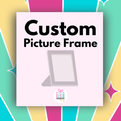 Custom Picture Frame – Personalized Photo Keepsake