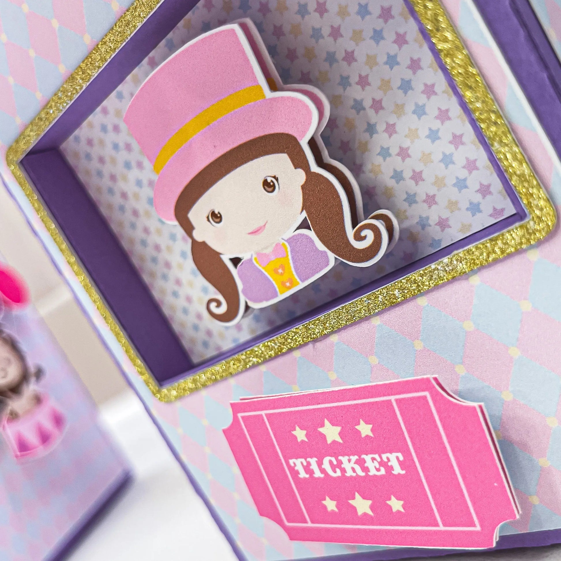 Personalized Circus Favor Boxes – Carnival Birthday Treat Box, Big Top Party Favors, Set of 6 Mi tienda