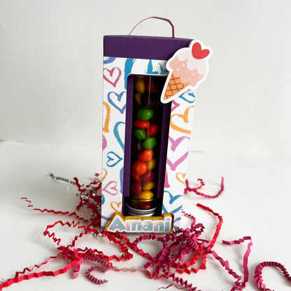 Personalized Besties Gift Tray - Soul Sister Gift Box - Custom Pringles, Candy Tube, Play-Doh Box, Favor Box & Photo Frame - Birthday Gift Mi tienda