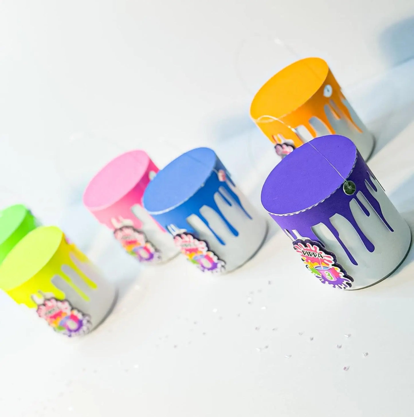 Art Party Favors, Art Party Decorations, Painting Birthday, Paint Party, Art Potatoes Chips Can, Art Themed, 6 Pcs Mi tienda