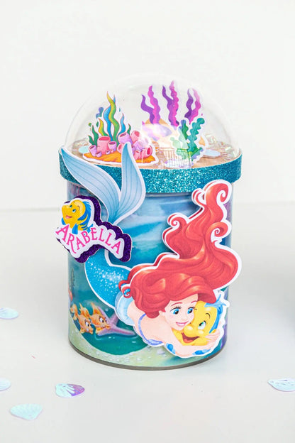 Little Mermaid Party Favors, Mermaid Party Decorations, Little Mermaid Birthday Decorations, Princess Decor, Mermaid Potatoes Chips Can Mi tienda