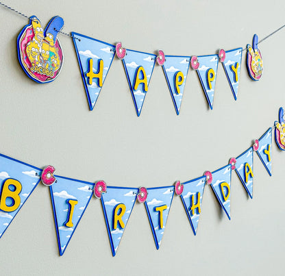 The Simpsons Birthday Banner, The Simpsons Party Decorations, Simpsons Party, Simpsons Birthday Party Mi tienda