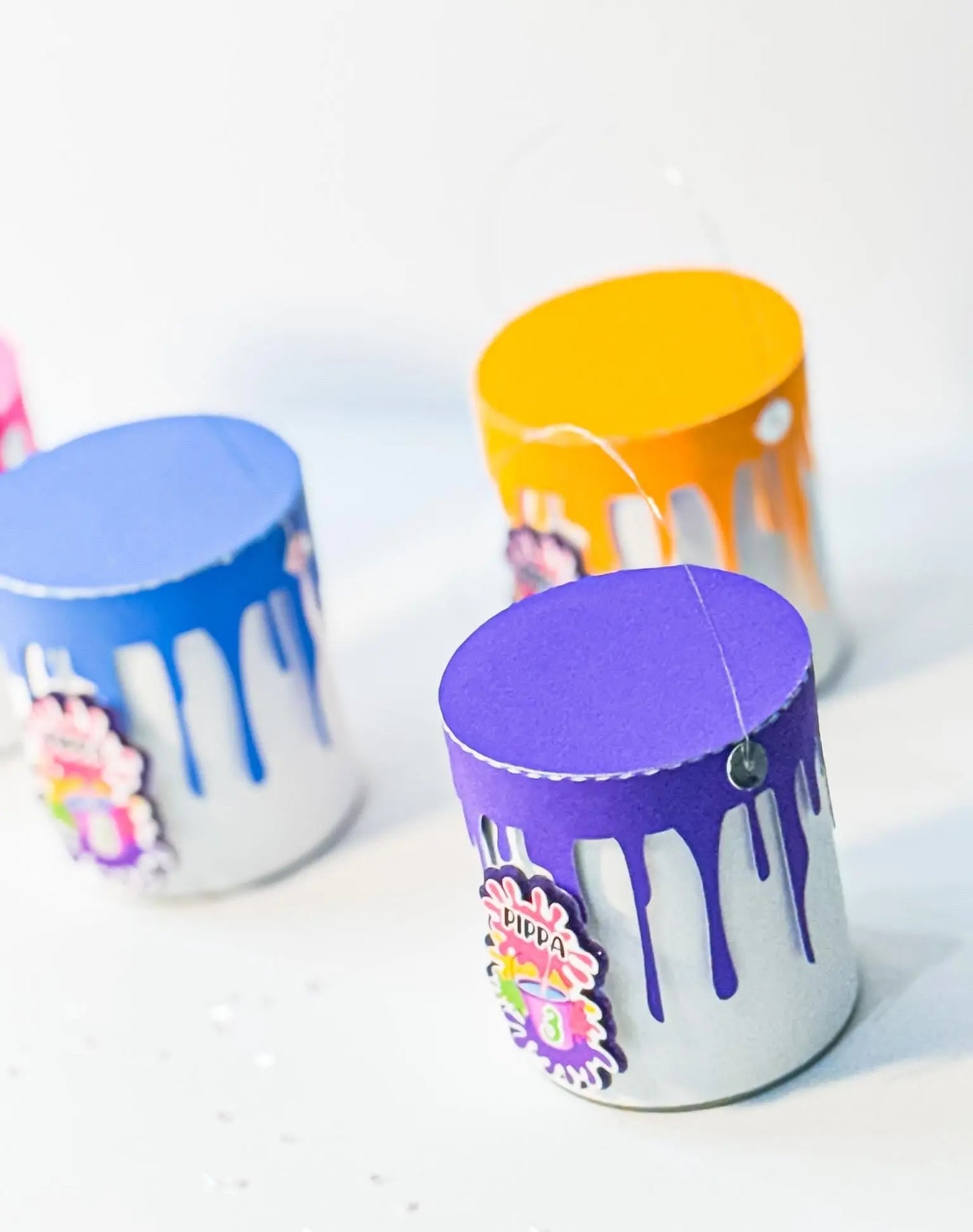 Art Party Favors, Art Party Decorations, Painting Birthday, Paint Party, Art Potatoes Chips Can, Art Themed, 6 Pcs Mi tienda