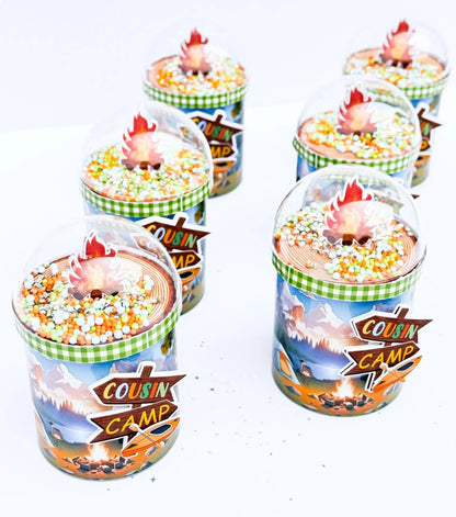 Camping Birthday Party Favors – Personalized Pringles Snacks, Campfire Theme Birthday Supplies, Outdoor Party Decor Mi tienda
