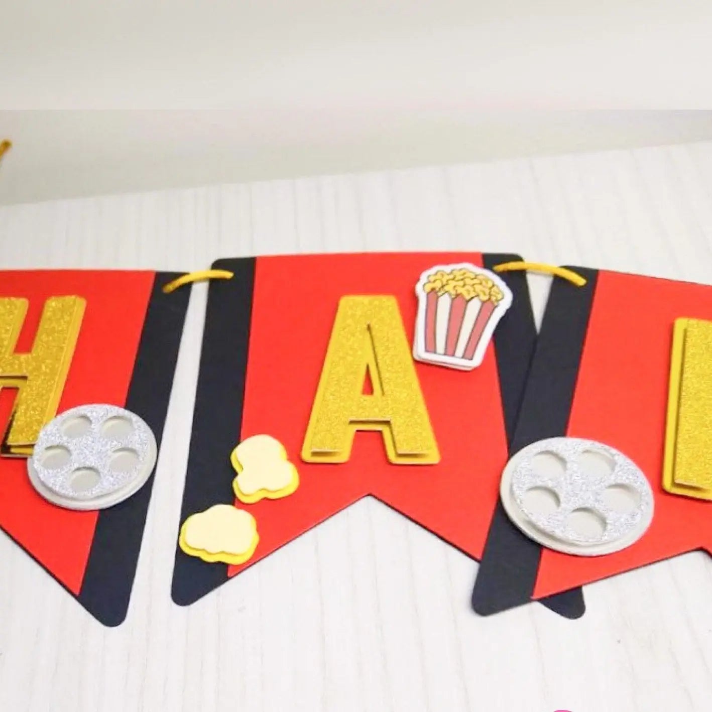 Movie Night Birthday Banner Movie Party Decorations Movie Night Theme Party Movie Theater Birthday Cinema Birthday Movie Night Decorations Mi tienda