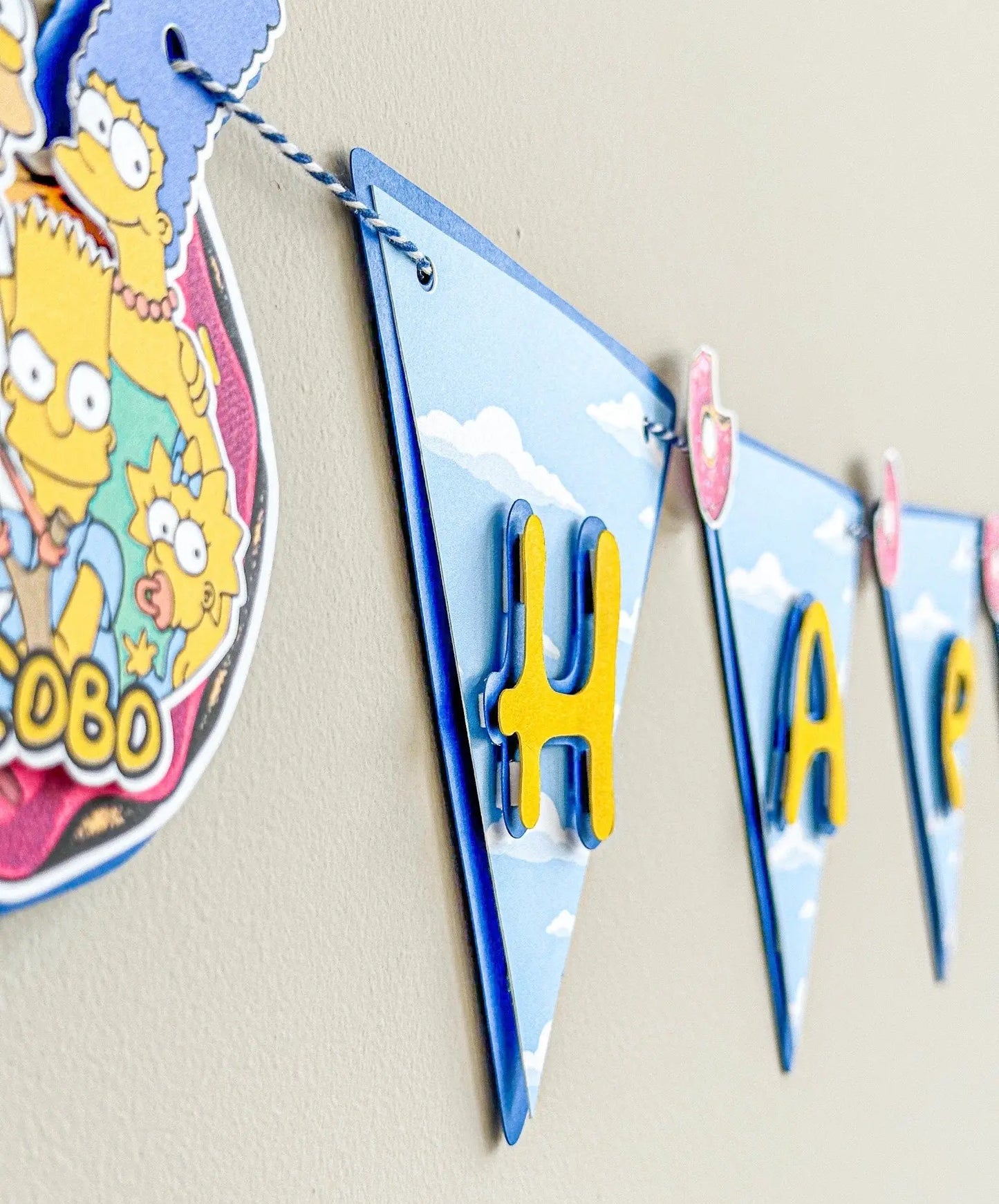 The Simpsons Birthday Banner, The Simpsons Party Decorations, Simpsons Party, Simpsons Birthday Party Mi tienda