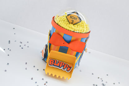 Blippi Construction Party Favor – Custom Mini Chip Can Labels