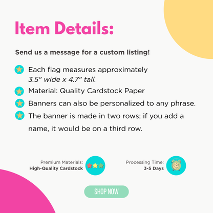 Dinosaur First Birthday Banner | One-A-Saurus High Chair Decor