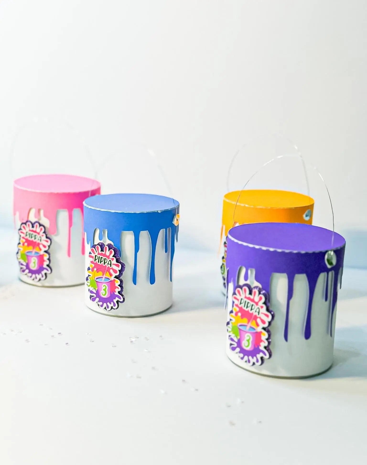 Art Party Favors, Art Party Decorations, Painting Birthday, Paint Party, Art Potatoes Chips Can, Art Themed, 6 Pcs Mi tienda