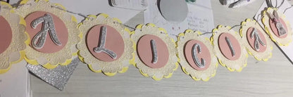 Some Bunny Is One Birthday Banner – Bunny 1st Birthday Party Garland, Girl Easter Spring Decor Mi tienda