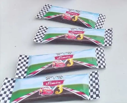 Cars Party Bundle | Lightning McQueen Birthday Supplies | 3D Letters, Banner, Favors, Candy, Plates & Race Car Decor Mi tienda