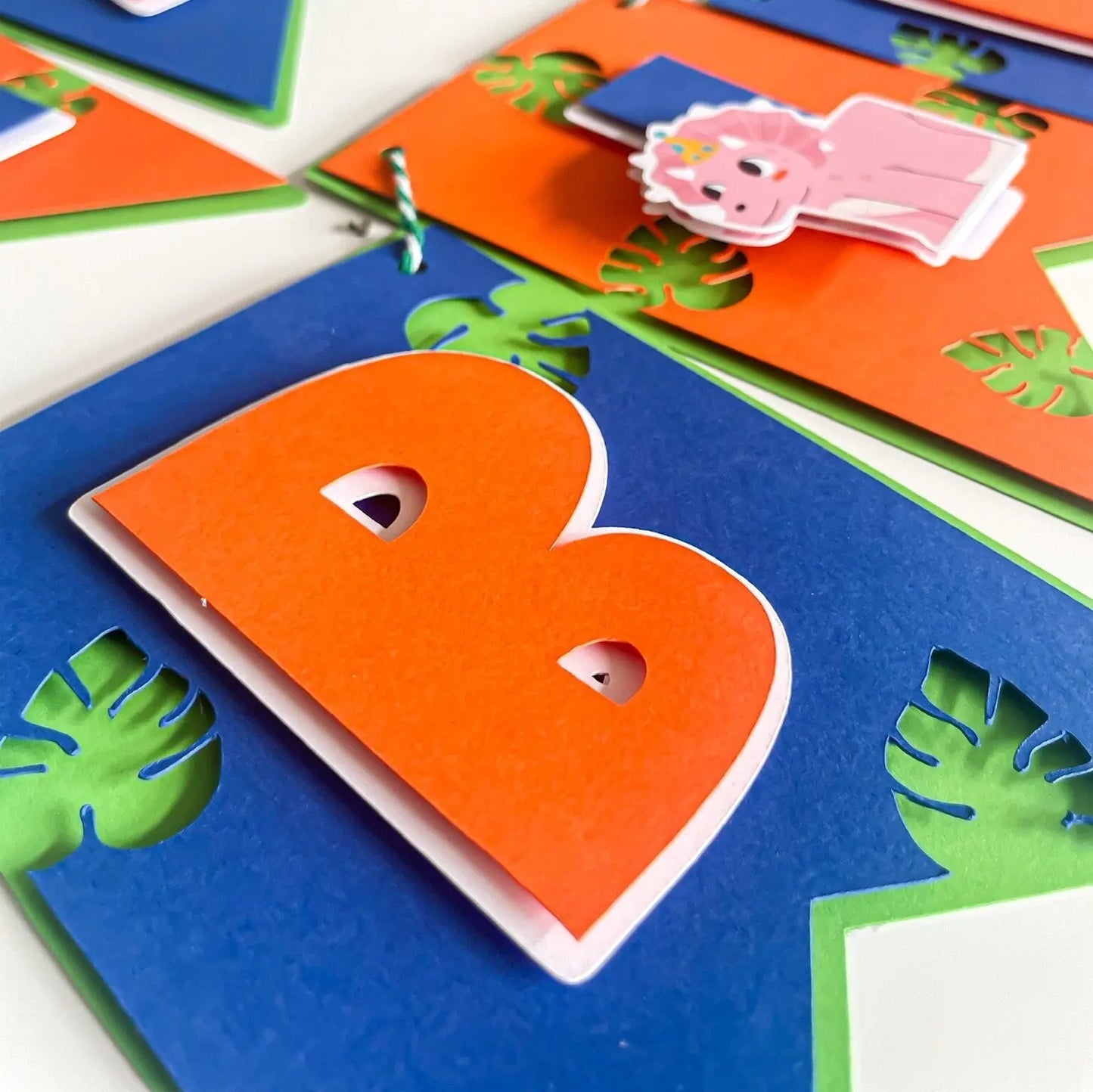 Dinosaur Happy Birthday Banner Dinosaur Party Decoration Dinosaur Birthday Party Dinosaur Theme Dinosaur Garland Dinosaur Banner Flag Mi tienda