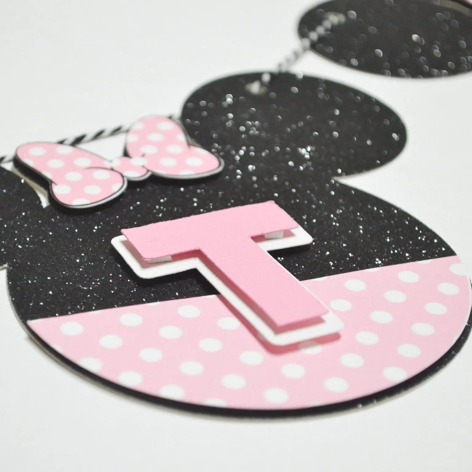 Oh Twodles Birthday Banner – Minnie Mouse 2nd Birthday Party Decor Mi tienda