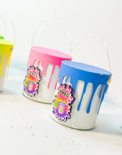 Art Party Favors, Art Party Decorations, Painting Birthday, Paint Party, Art Potatoes Chips Can, Art Themed, 6 Pcs Mi tienda