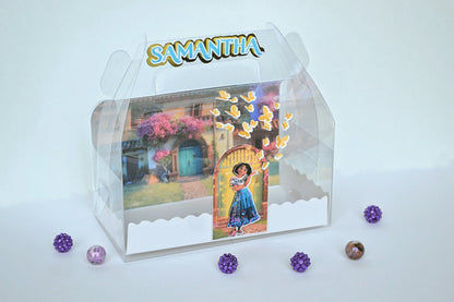 Encanto Favor Boxes, Encanto Party Decorations, Encanto Birthday Party, Encanto Gable Box Acetato, Mirabel Birthday Mi tienda