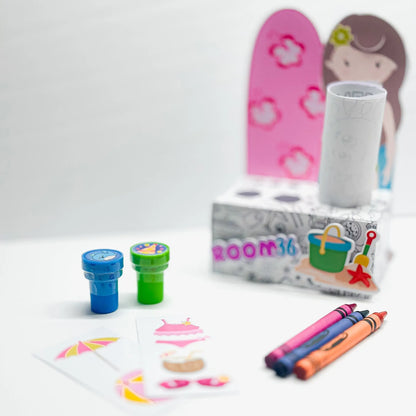Summer Gift Box - Tropical Party Favors - Beach Party Goodie Box - Classroom Summer Gift - Luau Kids Party Favor - Pool Party Supplies Mi tienda