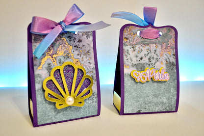 Under The Sea Sanitizer Favors | Mermaid Baby Shower Favors with Custom Label & Box, Nautical Party Favors, Beach Theme, Personalized Gift Mi tienda