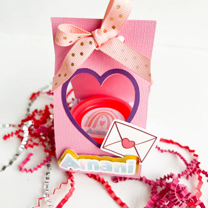 Personalized Besties Gift Tray - Soul Sister Gift Box - Custom Pringles, Candy Tube, Play-Doh Box, Favor Box & Photo Frame - Birthday Gift Mi tienda