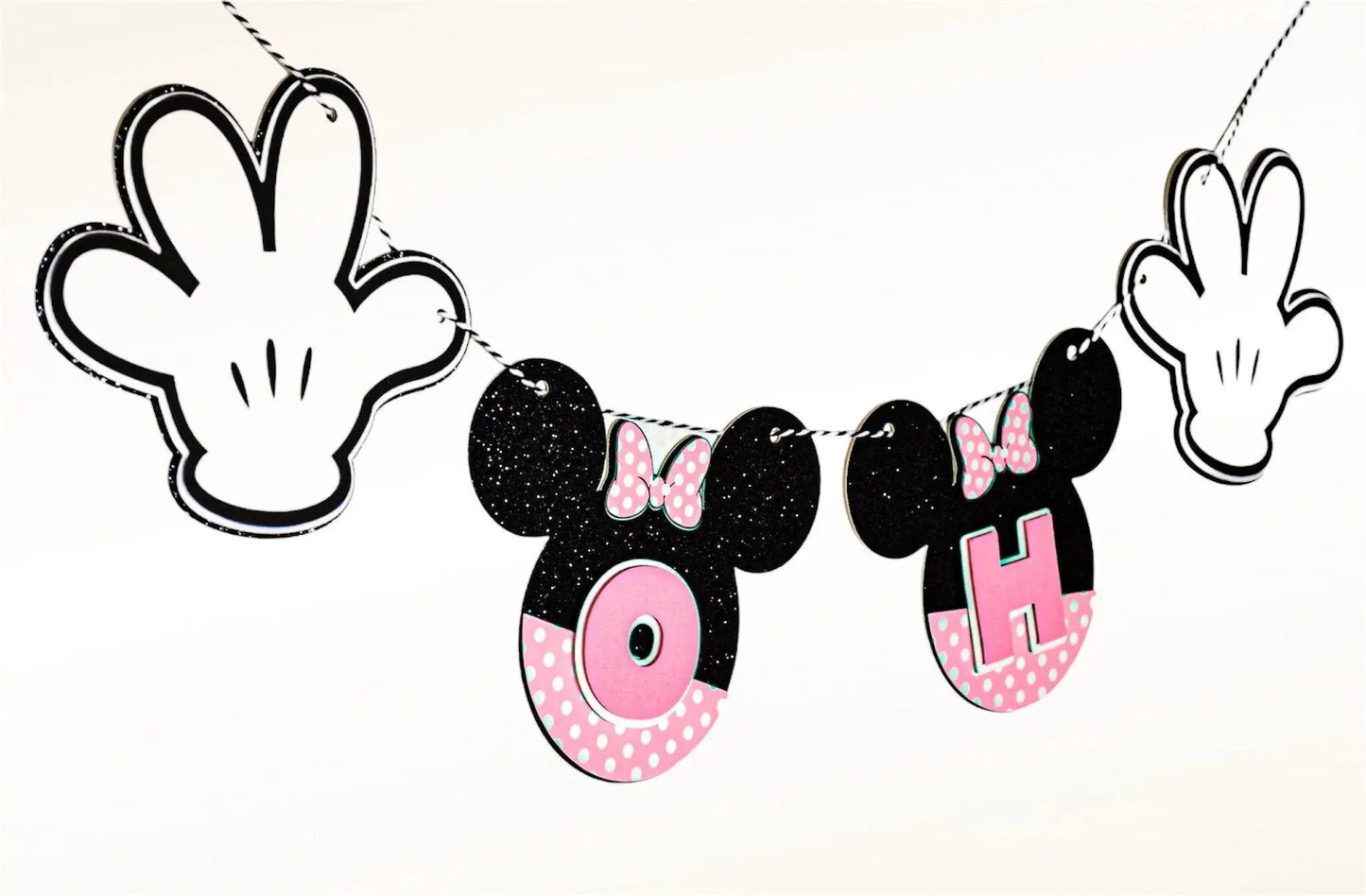 Oh TWOdles Banner,  Minnie Mouse Party Decorations, Minnie Mouse Banner, Oh Twodles Birthday Decoration, Girls Second Birthday Mi tienda