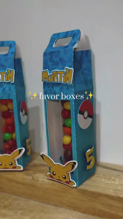 Custom Favor Boxes – Personalized Birthday & Baby Shower Favors