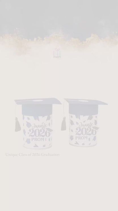 Graduation Party Favors – Class of 2026 Snack Cans & Decorations