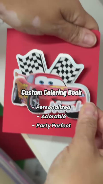 Custom Kids Coloring Book – Personalized Activity Book